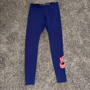 Nike Blue Leggings